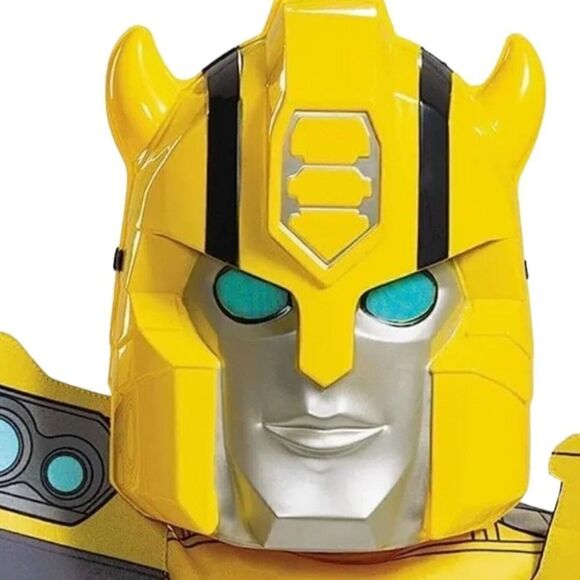 Transformer Bumblebee Halloween Costume SZ M Pretend Cosplay Theater Cars - Picture 3 of 5